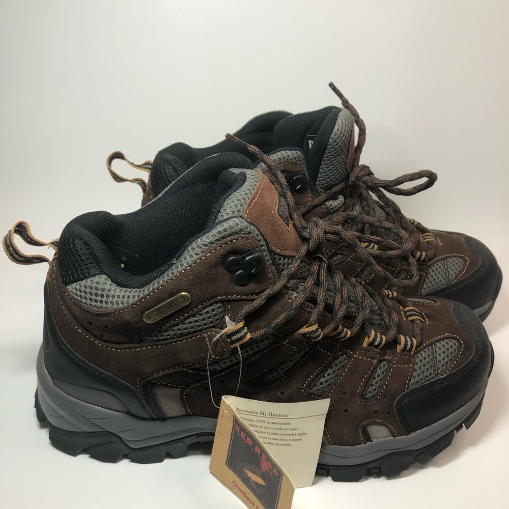 RedHead Overland Mid Waterproof Hiking Boots Size 9M NWT